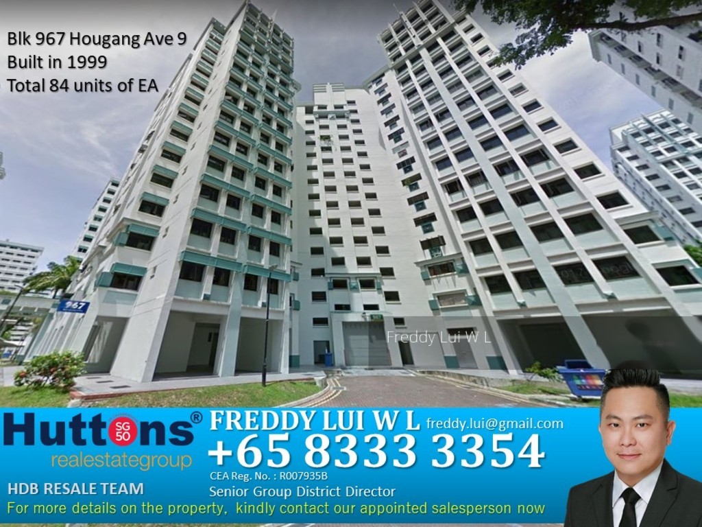 Blk 967 Hougang Avenue 9 (Hougang), HDB Executive #151357712